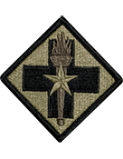 32nd Medical Brigade OCP Scorpion Shoulder Patch With Velcro